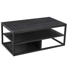Vasagle Modern dohányzóasztal 110 x 60 x 45 cm, Fekete | VASAGLE bútor