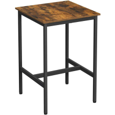 Vasagle Szögletes magas bárasztal, rusztikus barna és fekete bútor