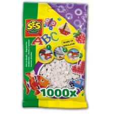  Vasalható gyöngy 1000 darabos - fehér kreatív és készségfejlesztő