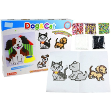  Vasalható Gyöngyös Mozaik Készlet - Kutya és Macska 6000 db kreatív és készségfejlesztő