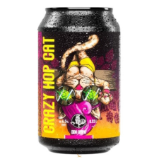  Vaskakas Sörfőzde CRAZY HOP CAT DDH NEIPA (0,33L) (6,5%) sör