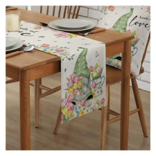  Vászon asztali futó tavaszi mintával TJ686021 lakástextília