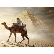  Vászon festmény, MÉDIA, Piramis9, 105 x 70 cm grafika, keretezett kép