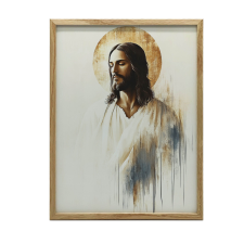 VÁSZON KÉP JÉZUSFALHOZ CSENDBEN KERET NÉLKÜL 70x100 CM grafika, keretezett kép