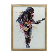 VÁSZONFESTÉS GITÁR MASTER PREMIUM VÁSZON KERET NÉLKÜL 50x70 CM grafika, keretezett kép