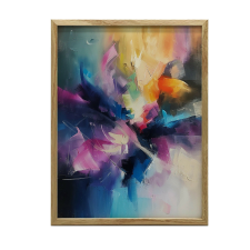 VÁSZONFESTÉS KERET NÉLKÜL SZÍNES ÁLMOK 50X70 CM PREMIUM STRETCH STRETCH grafika, keretezett kép