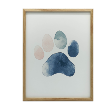 VÁSZONFESTÉS VIDÁM MANCS KERET NÉLKÜL 50x70 CM PREMIUM VÁSZON grafika, keretezett kép