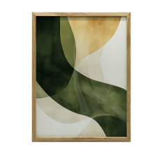  VÁSZONFESTMÉNY ÁLMOK FALHULLÁMAIHOZ FAKERET 50x70 CM grafika, keretezett kép