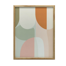  VÁSZONFESTMÉNY FALAPSZTEL HARMÓNIÁHOZ 50X70 CM KERET NÉLKÜL grafika, keretezett kép
