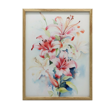 VÁSZONFESTMÉNY FALILLESZEKRE A TAVASZ KÍMÉLETE 50x70 KERET NÉLKÜL grafika, keretezett kép