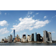  Vászonkép, MÉDIA, Felhők Manhattan felett, 105 x 70 cm grafika, keretezett kép