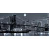 Vászonkép, MÉDIA, Híd fekete-fehérben, 105 x 70 cm