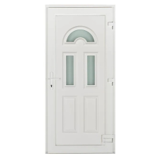  VATA 98*208 Temze 3 üveges műanyag bejárati ajtó BAL+zárbetét nyílászáró