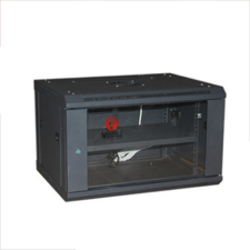 VCOM 19" Fali rack szekrény 6U 600x450mm - Fekete (D1206) asztali számítógép kellék