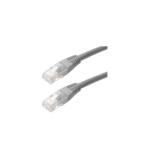 VCOM UTP CAT5e patch kábel 1m Szürke (NP-511-1M) kábel és adapter