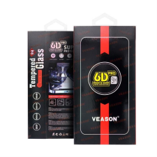 Veason 6D Pro Veason üveg - Iphone 15 fekete fólia mobiltelefon kellék