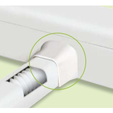 Vecamco Clima Plus lefolyócső összekötő 35x30 klímacsatornához villanyszerelés