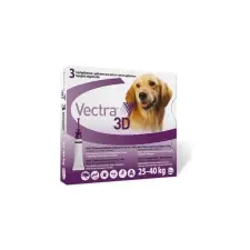  Vectra 3D spot on kutyáknak 25-40kg 1 pipetta élősködő elleni készítmény kutyáknak