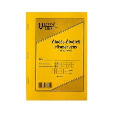 VECTRA-LINE Nyomtatvány átadás-, átvételi elismervény VECTRA-LINE 25x3 nyomtatvány