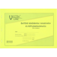 VECTRA-LINE Nyomtatvány kiküldetési rendelvény és költségelszámolás VECTRA-LINE fekvő nyomtatvány