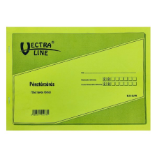 VECTRALINE Nyomtatvány pénztárzárás VECTRALINE A/4 fekvő 25x2 lapos nyomtatvány