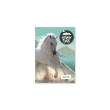 VECTRALINE Zsebnaptár VECTRALINE A/7 álló fehér lapos vegyes mintás 2026. naptár, kalendárium