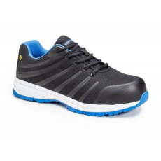  Védõcipõ Galaxite S1P SRC ESD sport fekete/piros 47