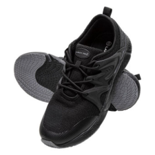  Védőcipő Kötött/Hálós Betétnélküli Habtalpú Fekete/Szürke 40 munkavédelmi cipő