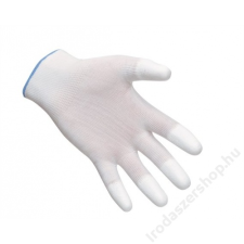 . Védőkesztyű, PU ujjvégmártott, M (MED002) védőkesztyű