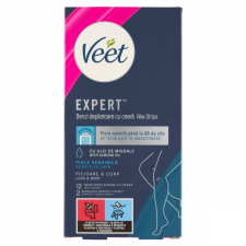 Veet Expert gyantaszalagok 12 db szőrtelenítés