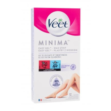 Veet Minima™ Easy-Gel™ Wax Strips Legs & Body szőrtelenítő termék 12 db nőknek szőrtelenítés