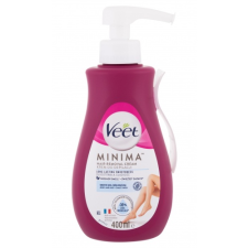 Veet Minima Hair Removal Cream Sensitive Skin szőrtelenítő termék 400 ml nőknek szőrtelenítés