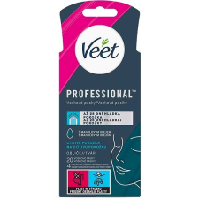 Veet Professional Hideg viaszcsíkok érzékeny arcbőrre 20 db szőrtelenítés