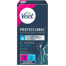 Veet Professional Hideg viaszcsíkok érzékeny bőrre 40 db szőrtelenítés