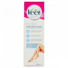 Veet Pure Sensitive Skin szőrtelenítő krém 100 ml szőrtelenítés