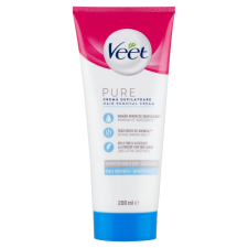 Veet Veet Pure szőrtelenítő krém Lábra és Testre - Érzékeny bőrre 200 ml szőrtelenítés