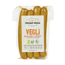 Vegán Grill Vegan grill vegli füstölt virsli helyettesítő 180 g reform élelmiszer