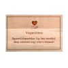  Veganizmus vágódeszka - nagy, Veganizmus vágódeszka - nagy