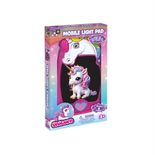 Vegatoys Hordozható világító rajztábla, unikornis kreatív és készségfejlesztő