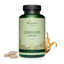 Vegavero Cordyceps Sinensis 650 mg, 120 Capsule vitamin és táplálékkiegészítő