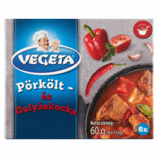 Vegeta pörkölt- és gulyáskocka 6 x 10 g (60 g) alapvető élelmiszer