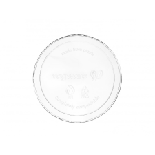 Vegware Lebomló doboztető, PLA, 2,3-9 dl dobozhoz, kerek | 50 db/csomag papírárú, csomagoló és tárolóeszköz