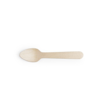 Vegware Lebomló kiskanál, fa, 11 cm | 100 db/csomag papírárú, csomagoló és tárolóeszköz