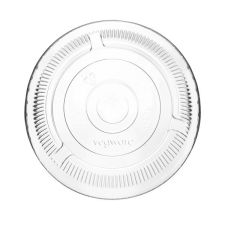 Vegware Lebomló pohártető szívószálnyílással, lapos, PLA, 96 mm pohárhoz | 50 db/csomag papírárú, csomagoló és tárolóeszköz