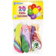  Vegyes lufi 20 darabos készlet - 23 cm party kellék