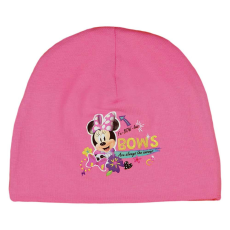 Vékony kislány baba sapka Minnie mintával
