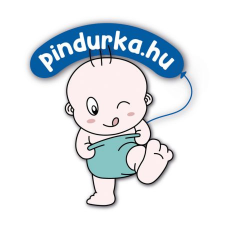 Vékony, pamut, elöl patentos kislány rugdalózó Hörcsög mintával rugdalózó