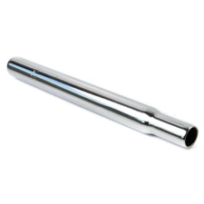 VeloGo fej nélküli acél nyeregcső, 25,0 x 300 mm, krómozott nyeregcső