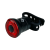 Velotech 20 LED-es USB-ről tölthető kerek hátsó lámpa