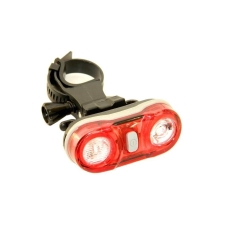 Velotech 2 x 0,5W LED-es hátsó lámpa, piros kerékpár lámpa